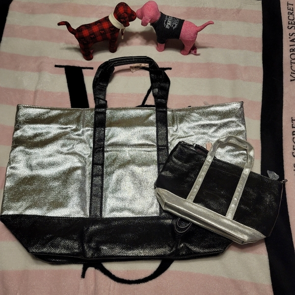 WoW Victoria's Secret Tote Bag Set NWT - Picture 7 of 15